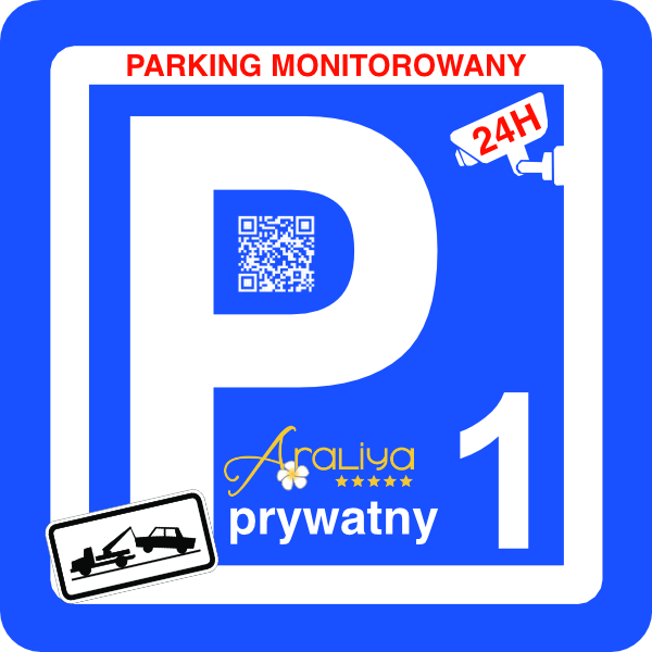 Araliya Parking P1 – prywatny, monitorowany 24H