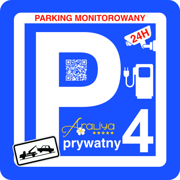 Araliya Parking P4 – prywatny, monitorowany 24H
